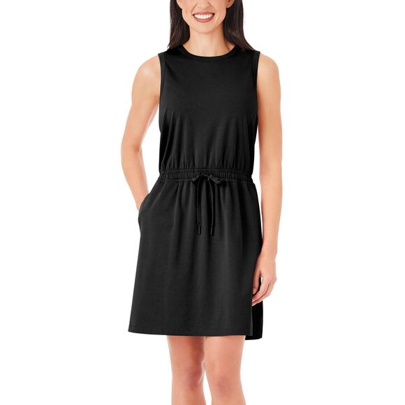 Member's Mark Ladies Tank Dress Size Medium Black - Picture 1 of 7